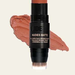 NUDESTIX Nudies Matte Face Bronze - Warm Brown